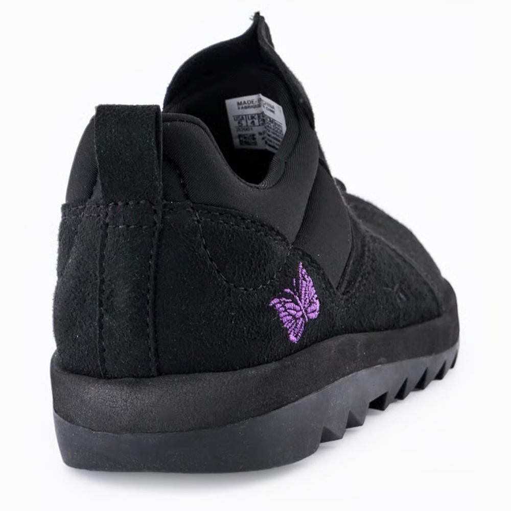 Reebok Needles Black Suede Sneakers Unisex Women’s Size 9.5 Men’s Size 8 NWOT - Picture 6 of 14